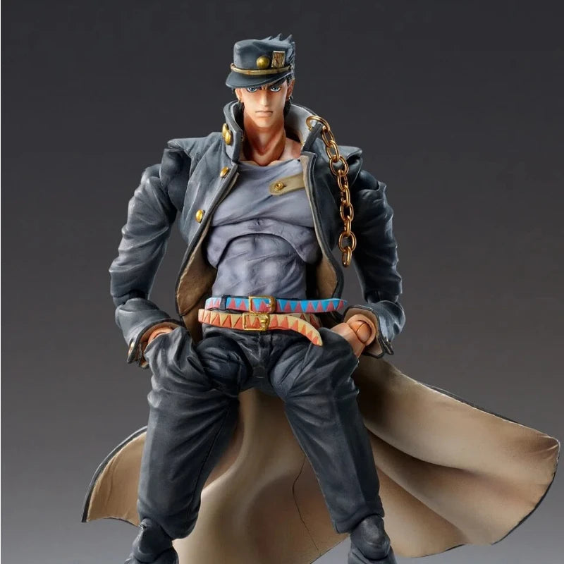 Jojo's Wonderful Adventure Superimage Garage Kit Movable Bruno Kujo Jotaro Apaki Action Figure Collectible Shouban Model Toy