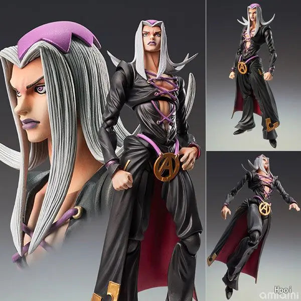 Jojo's Wonderful Adventure Superimage Garage Kit Movable Bruno Kujo Jotaro Apaki Action Figure Collectible Shouban Model Toy