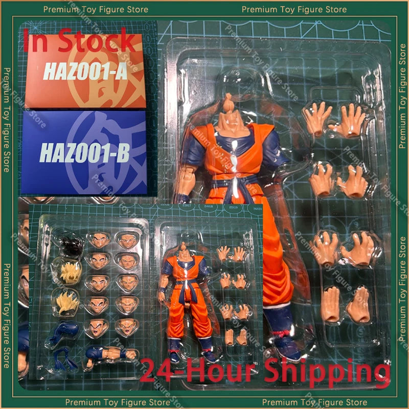 In Stock HA Hm TOYS Son Gohan One-armed Action Figure Dragon Ball Missing Arm Gohan Eagle Hero Figures HAZ001 PVC Toy Gifts