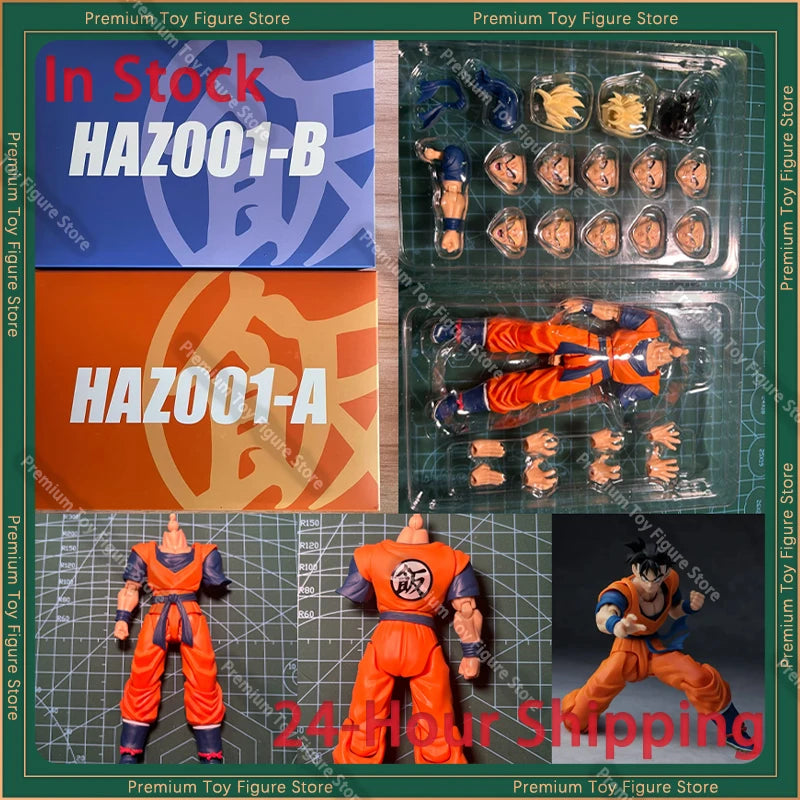 In Stock HA Hm TOYS Son Gohan One-armed Action Figure Dragon Ball Missing Arm Gohan Eagle Hero Figures HAZ001 PVC Toy Gifts