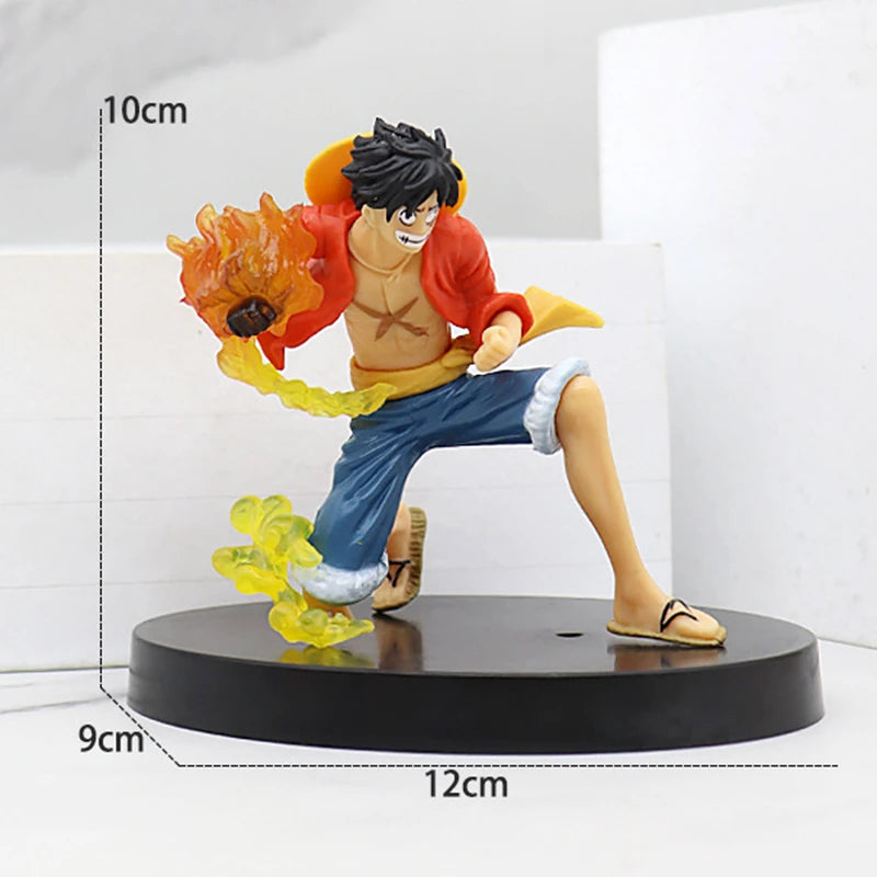 One Piece Luffy Roronoa Zoro Figure Toys Anime Portgas D Ace Vinsmoke Sanji Chopper Nami Robin PVC Figurine Model Dolls Gifts