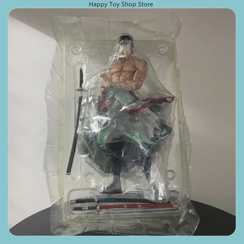 One Piece Roronoa Zoro Post Timeskip 27cm Standing Pose Anime Figure Statue Desktop Decoration Birthday Gift Collection