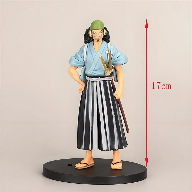 18CM One Piece Anime Figure Monkey D Luffy Zoro Chopper Nami Action Figurines PVC Collection Model Dolls Birthday Gifts For Kids