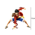 One Piece Monkey D. Luffy Figures Battle Style Action Figures Anime Collection 17cm PVC Desktop Decoration Model Doll Toys