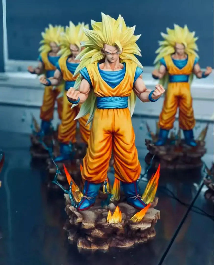 Jt Goku Ssj3 Dragon Ball Z Son Goku Figure Super Saiyan 3 Goku Action Figures Jt Statue Collection Model Toys Gift