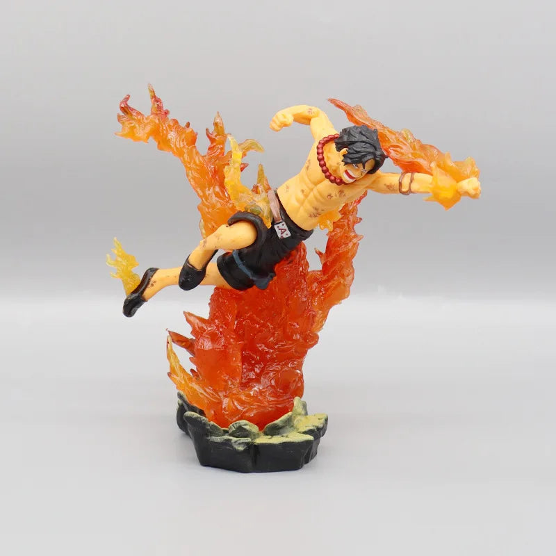 One Piece Anime Luffy Roronoa Zoro Figure Toy Sabo Portgas·D· Ace Vinsmoke Sanji Statue Action Model Dolls PVC Collection Gift