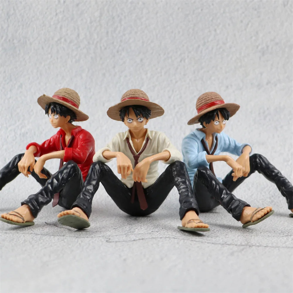 One Piece Action Figures Ornament Luffy Hancock Desktop Ornament Men Women Decorative Cartoon Toys Personalized Figures Gift