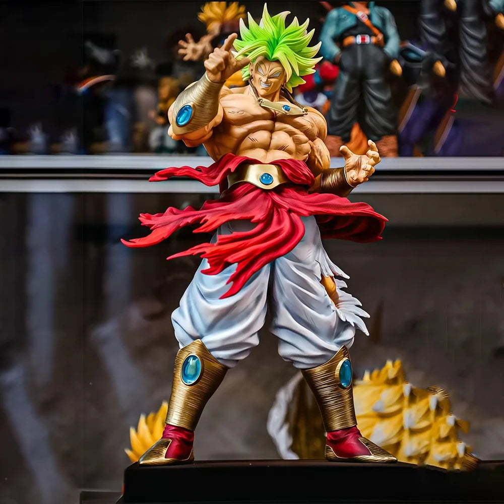 Jt Statue Dragon Ball Z Broli Figure Ssj3 Broli Super Saiyan Figurine 50cm/19.69inch PVC Action Figures Collection Mode Toy Gift