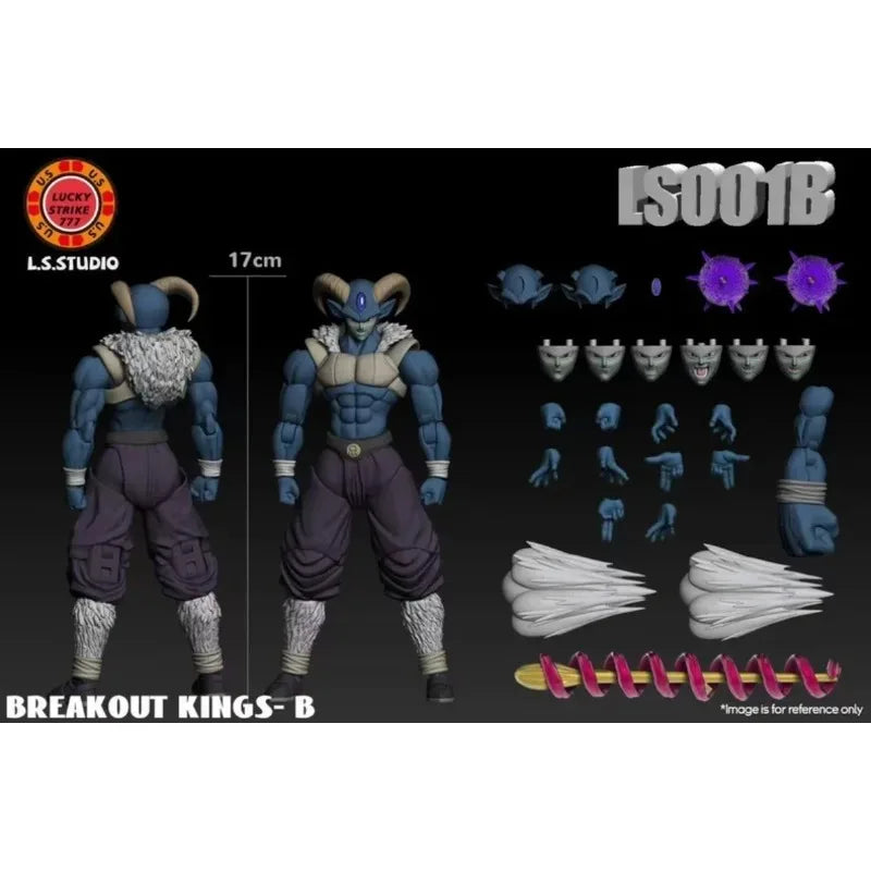 NEW LS Studio Dragon Ball MORO Action Anime Figures SHF 1/12 MORO Breakout King A/B Anime Figurine PVC Collection Model Toy Gift