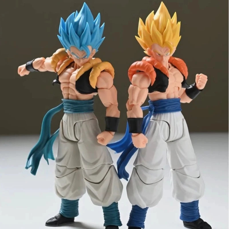 New Tonsenarttoys Kamione Dragon Ball Z SHF Super Saiyan SSJ SSJ2 Gogeta Son Goku Trunks Anime Action Figures Toys Models Gift