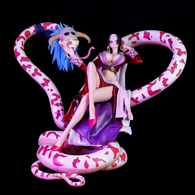 20cm Anime Figure One Piece figurine Garage Kit Boa Hancock Action Figures Toys gift