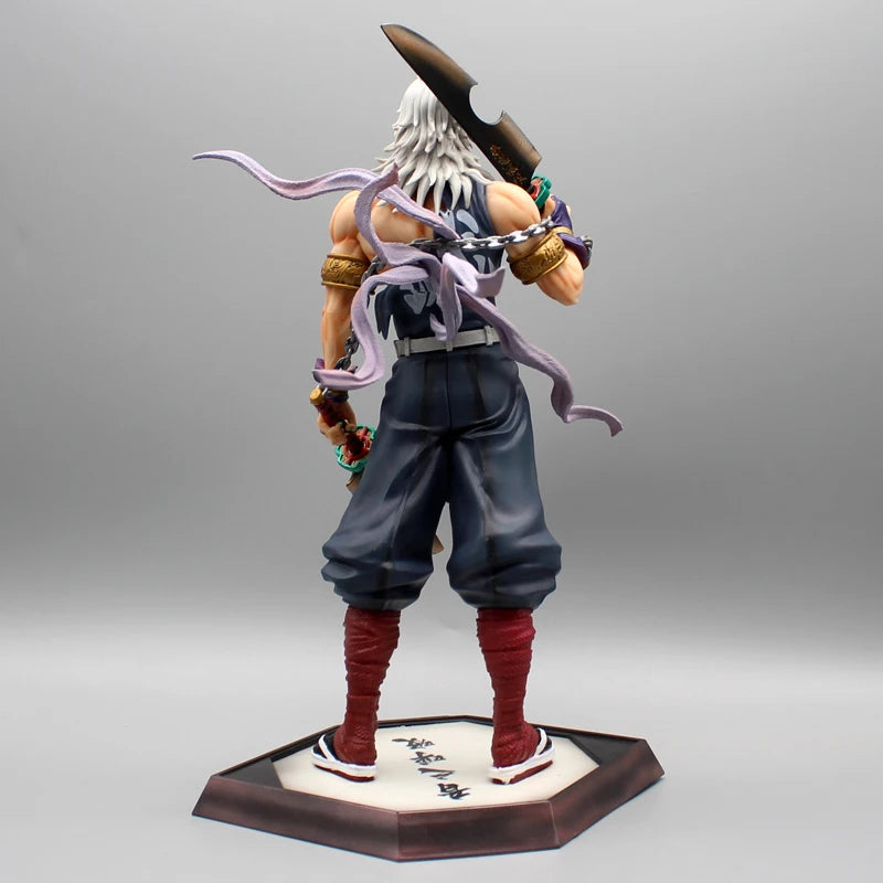 Demon Slayer Anime Figure Uzui Tengen Gk Statue Figurine Pvc Model Doll Collection Desktop Ornament Toys Birthday Gifts