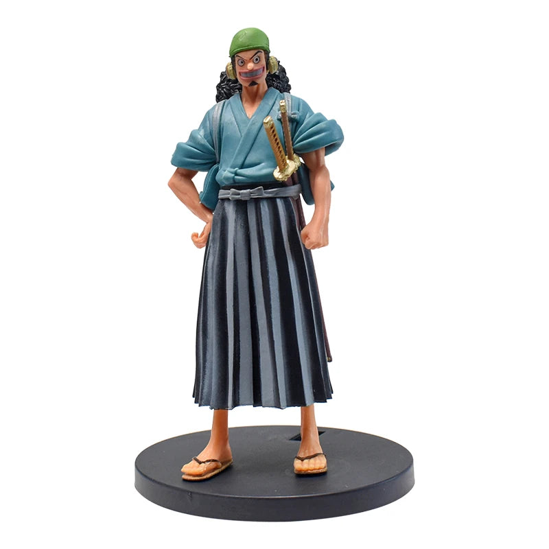 18CM One Piece Anime Figure Monkey D Luffy Zoro Chopper Nami Action Figurines PVC Collection Model Dolls Birthday Gifts For Kids