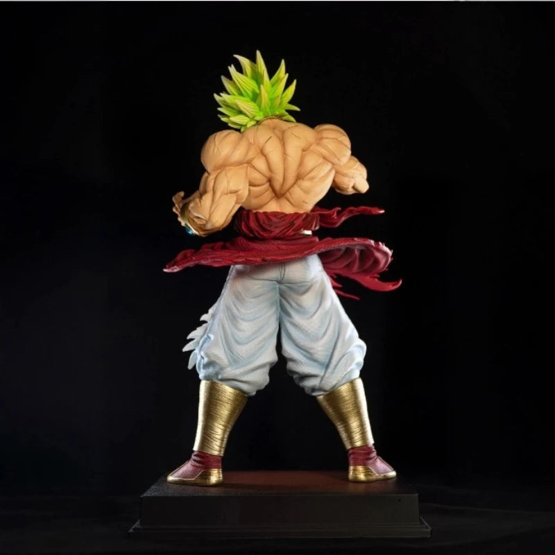 Dragon Ball JT 50cm Super Saiyan Broly Action Figures GK Assembly Model Kit Large Sculpture Desktop Ornament Anime Toy Boy Gift