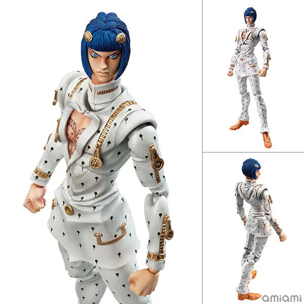 Jojo's Wonderful Adventure Superimage Garage Kit Movable Bruno Kujo Jotaro Apaki Action Figure Collectible Shouban Model Toy