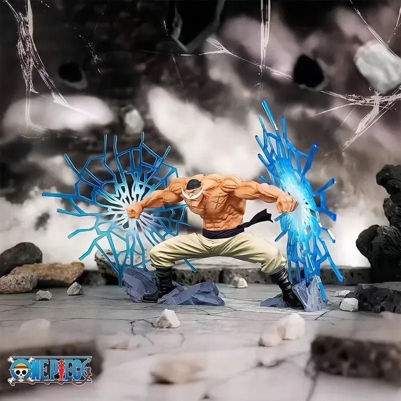 One Piece Anime White Beard Figurine Premium Prize Summit War Scene Desk Ornament Anime Trendy Toy Birthday Gifts