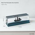 One Piece Going Merry Floating Barcos Thousand Sunny Ship in Fluid Liquid Barcos Floating Boat Desk Decor Living Room Decoration