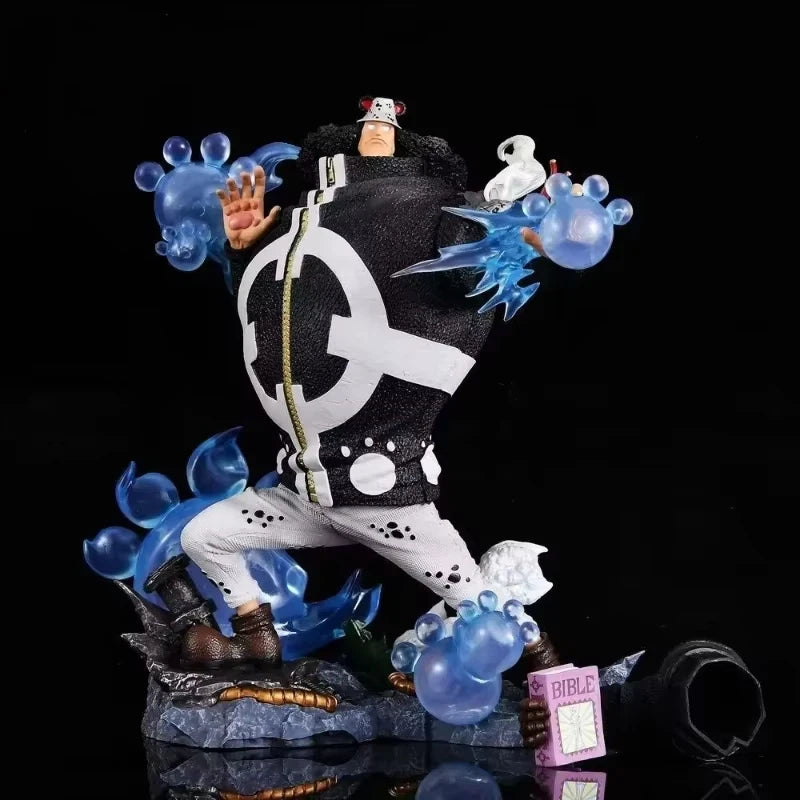 One Piece Tyrant Bartholomew Kuma Figure Interchangeable Hands Anime Statue Model Warlord Collectible Gift For Adult Collectors