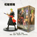 17CM Anime One Piece Roronoa Zoro Figure Art King Sauron Wano Country Anime Model Toy Gift Collection Action Figure