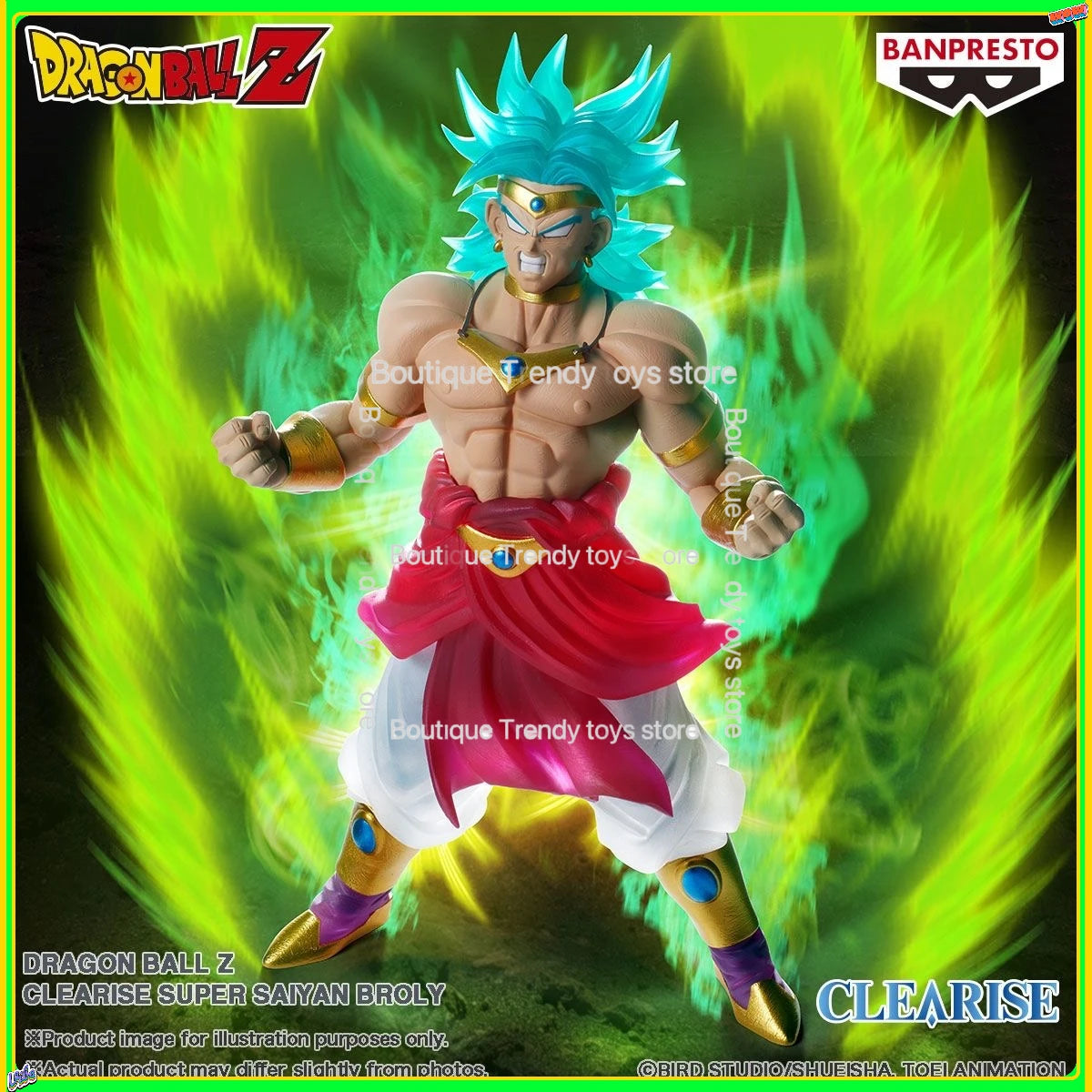 In Stock Bandai Original Banpresto Dragon Ball Clearise Broli Action Figure Figurine Model Doll Brand New Boxed