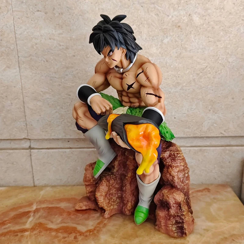 24cm Anime Dragon Ball Master Roshi Figures Broli Action Figure Statue Collection GK Broly Kame Sennin Figurine Model Toys Gifts