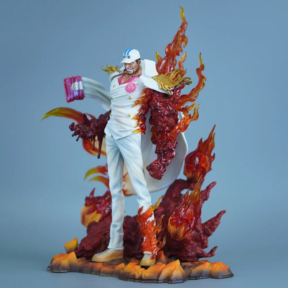 34cm/13.39in Anime One Piece Figure Sakazuki Action Figures Pvc Statue Desktop Ornamen Collection Model Toys Gifts