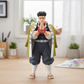 Red Prayer Beads Figure | Gyomei Himejima Hashira Statue | Demon Slayer Anime Collectible