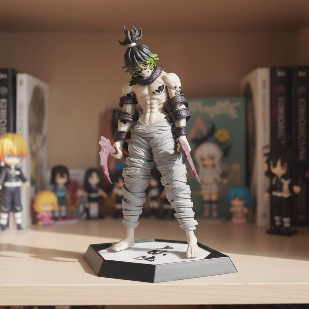 Gyutaro Demon Slayer Figure | Upper Rank Six Anime Collectible | Collectible PVC Statue