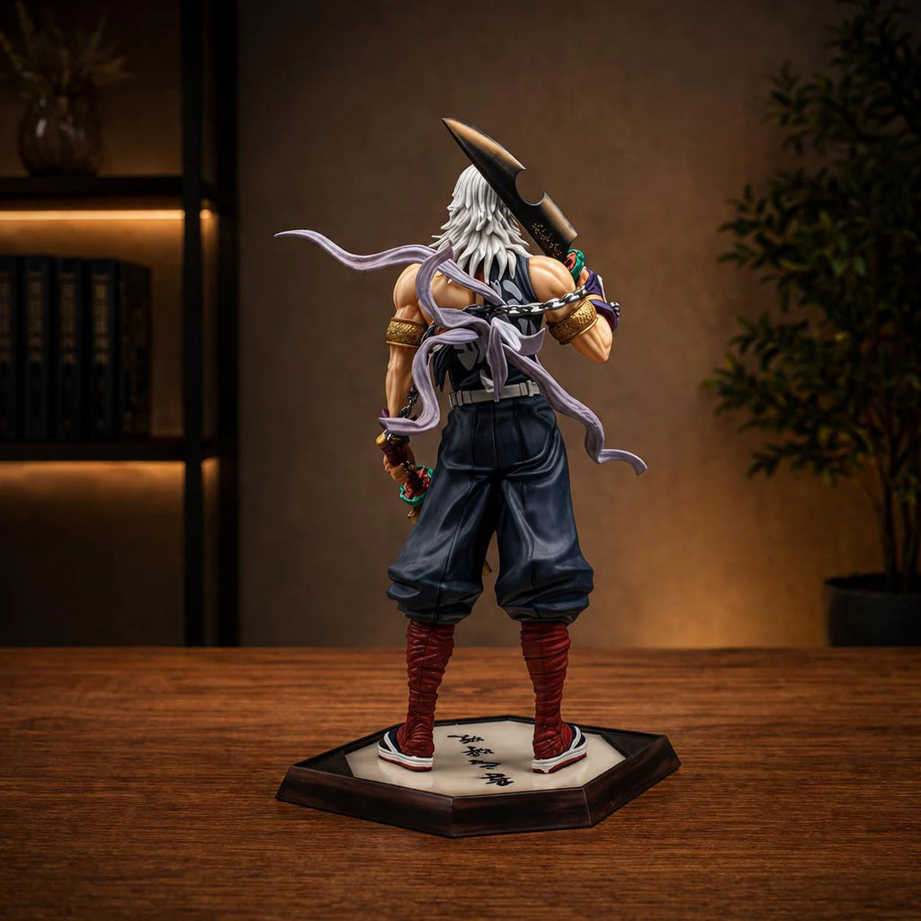 Demon Slayer Tengen Uzui 32 CM Figure – Kimetsu No Yaiba PVC Statue Desk Decor