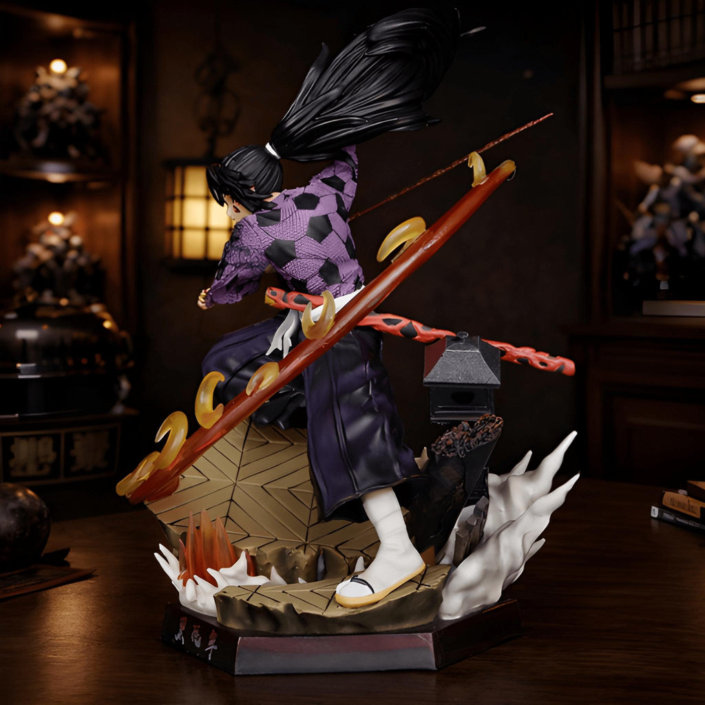 Kokushibo Demon Slayer Figure 26Cm Kimetsu No Yaiba GK Anime Statue Gift