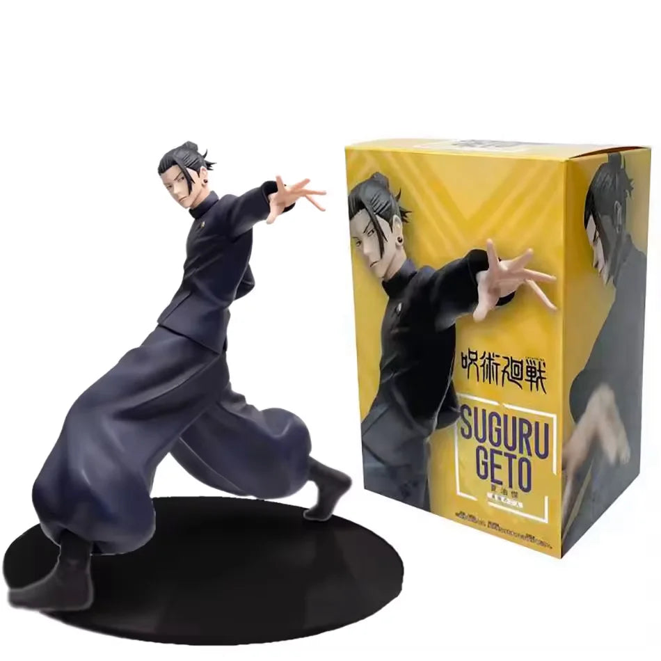 14.5Cm Jujutsu Kaisen Anime Figure Noodle Stopper Satoru Gojo Action Figure Geto Suguru Figurine PVC Adult Collection Model Toys