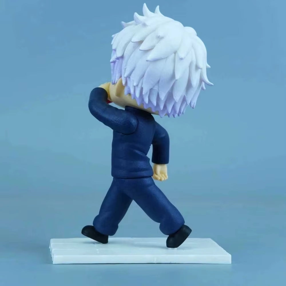 11Cm/4.33In Anime Jujutsu Kaisen Figure Geto Suguru Gojo Satoru Action Figures Pvc Statue Collection Model Toys Gifts