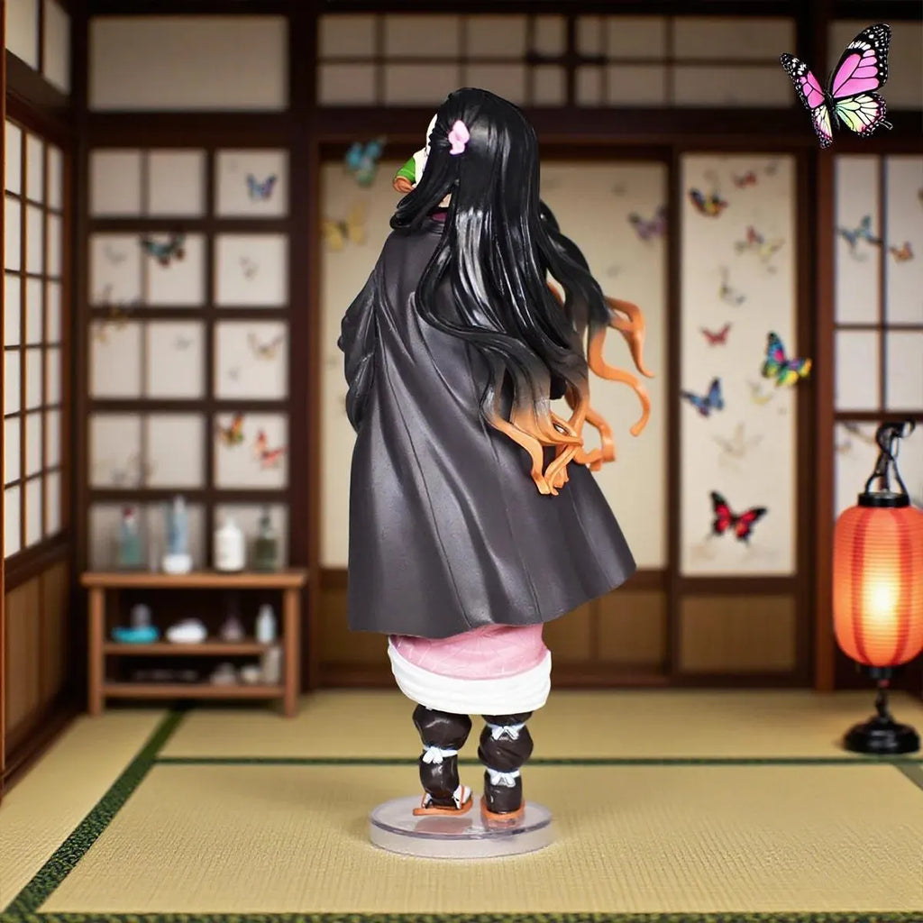 Nezuko Kamado Anime Figure - Demon Slayer Collectible Statue for Room Decor, Hand-Painted Manga Figurine, Birthday Gift for Otaku & Fans