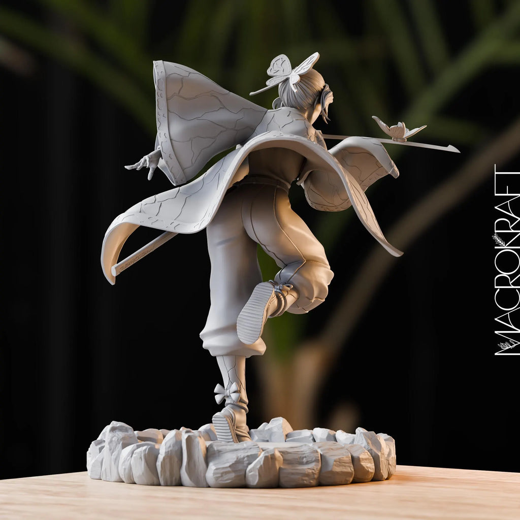 SHINOBU KOCHO | DS Collectible Figure | Highly Detailed Resin Statue & Figurine for Painting and Display | Handcrafted Art Model