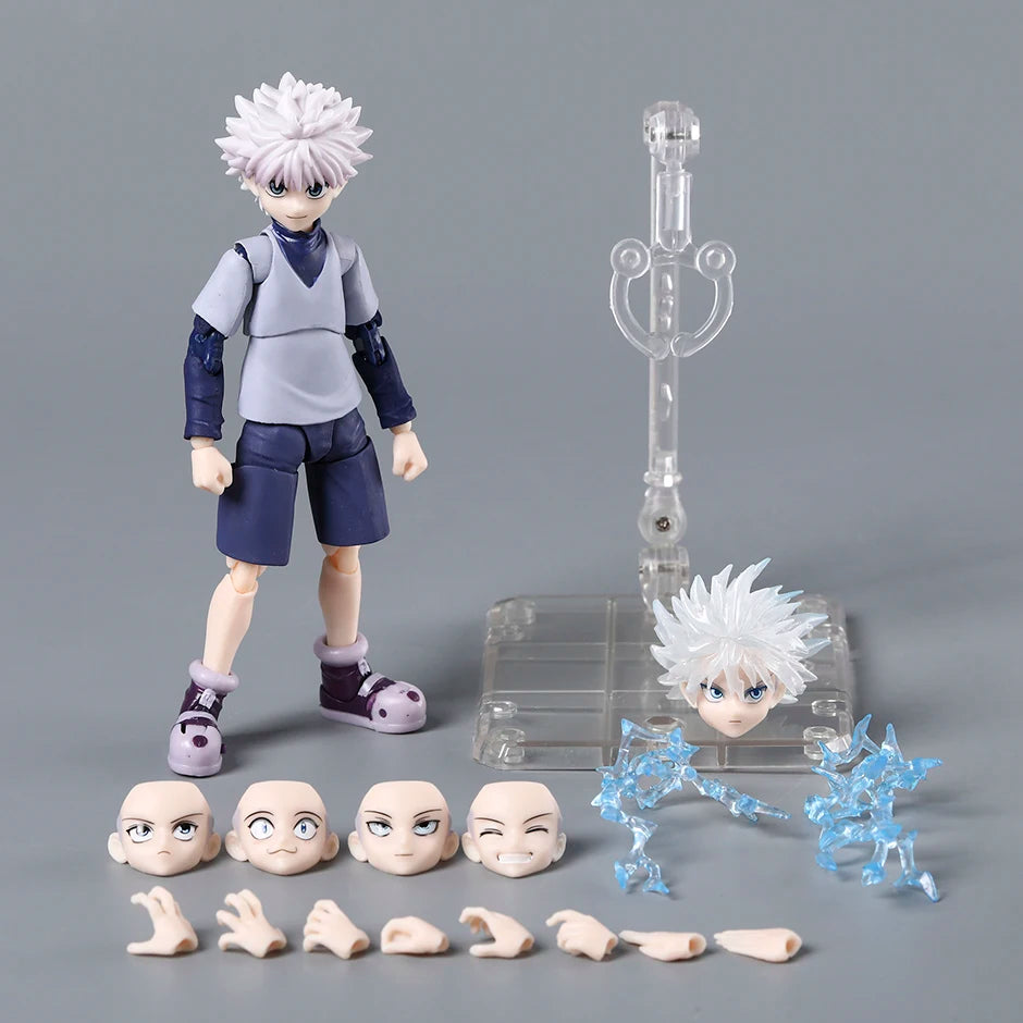 Gon Freecss Killua SHF Collection Action Figure Toy Decoration Model