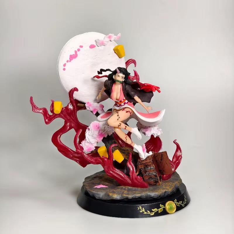 Demon Slayer GK Figure Nezuko Kamado Blood Demon Art Ver. 14Cm Anime Collectible Model Toy Boxed Gift Ornament for Fans