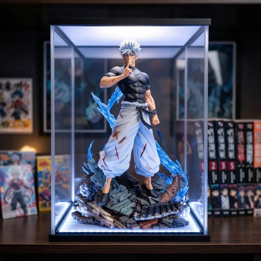 Gojo Satoru 23.5Cm Anime Inspired Figure Jujutsu Kaisen PVC Statue Honored One Collector Gift