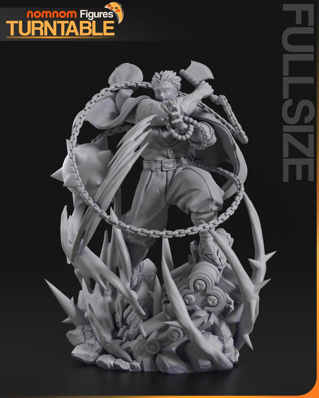 Stony Demon Slayer | Garage Kit Resin Figure | Nomnom Figures