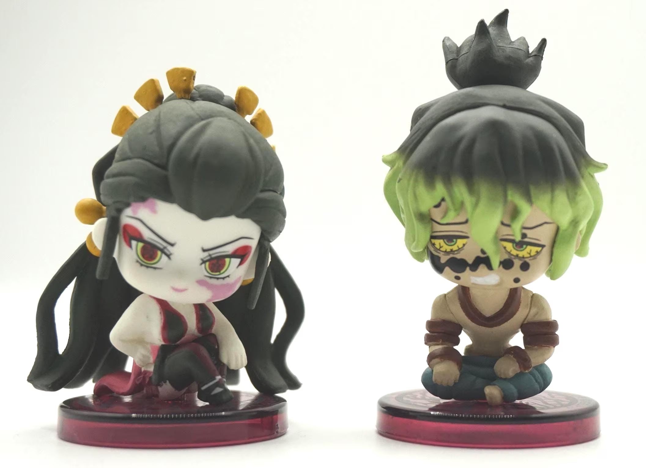 Demon Slayer, Kimetsu No Yaiba, Suwarasetai 7, Daki and Gyutaro, Gashapon, BANDAI, Japan Import