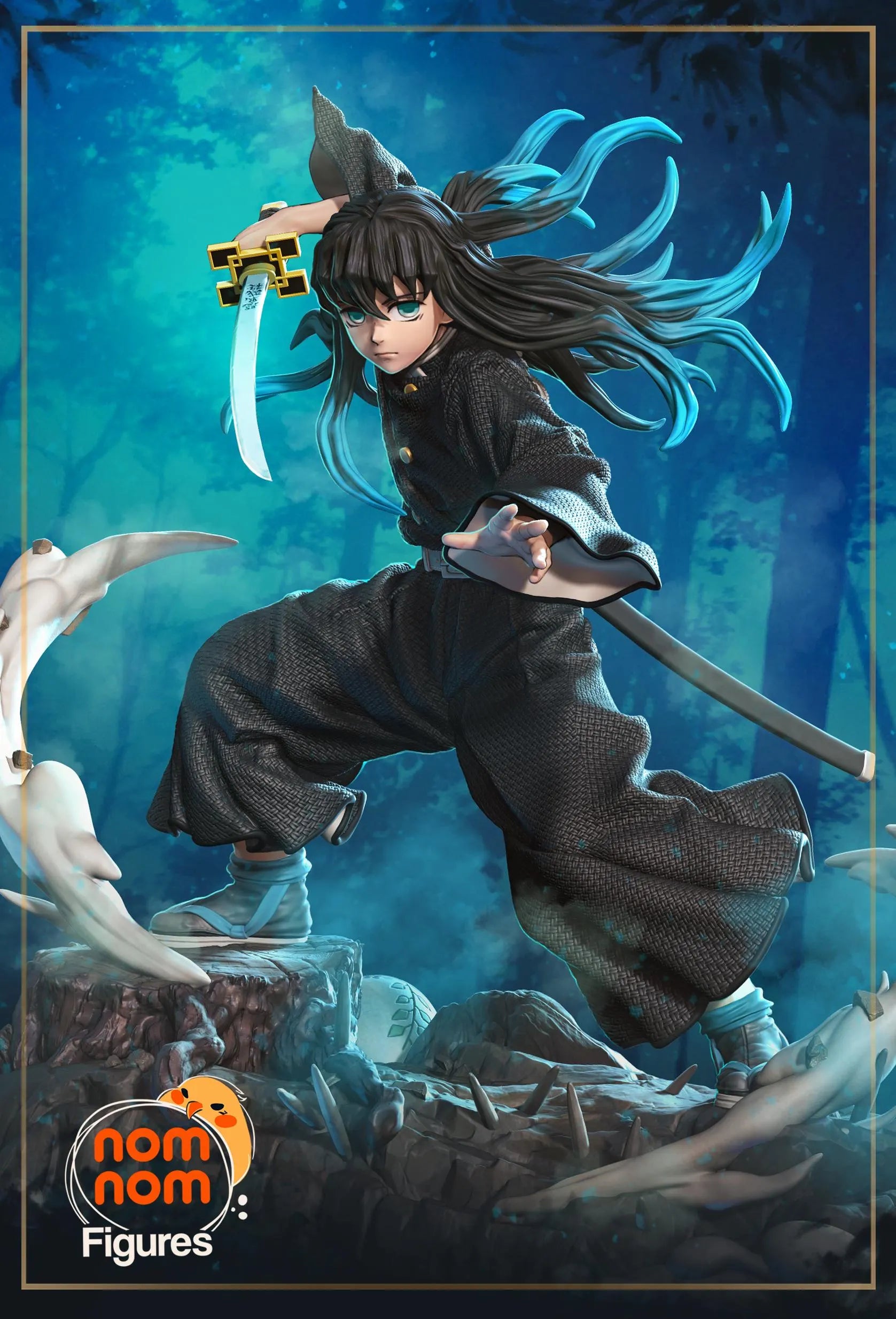 Misty Demon Slayer | Garage Kit Resin Figure | Nomnom Figures