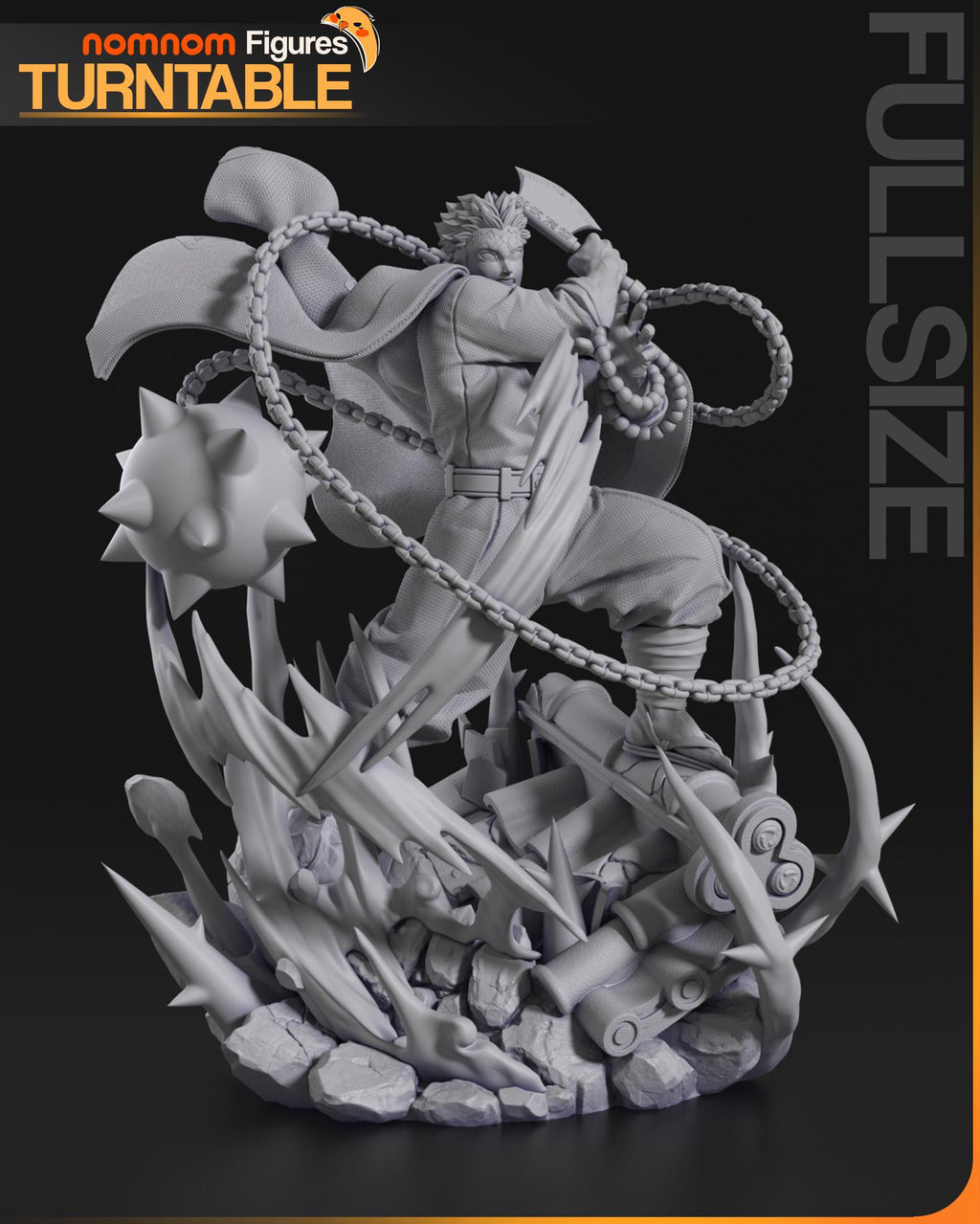 Stony Demon Slayer | Garage Kit Resin Figure | Nomnom Figures