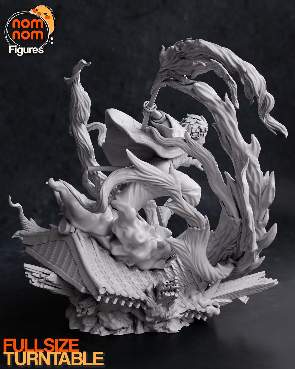 Tanjiro Resin Figure - Tanjiro Demon Slayer Collectible - High-Quality Anime Figurine - Perfect Gift for Fans - 3D Printed Resin Figurine