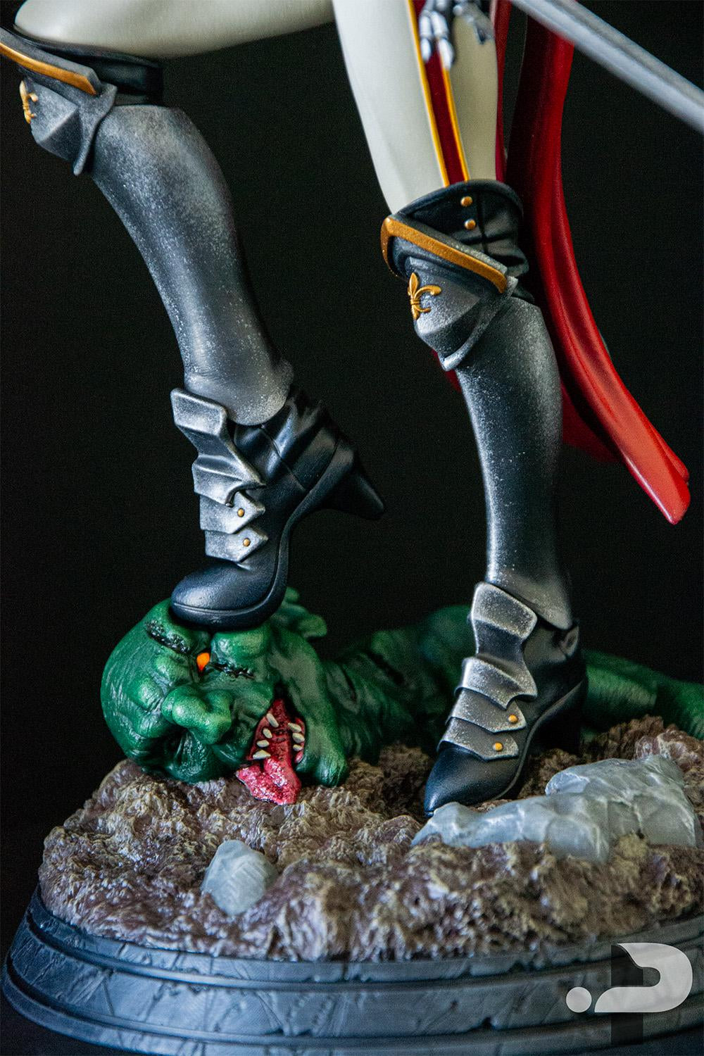Elite Huntress Figurine - Hand Painted - Resin Print