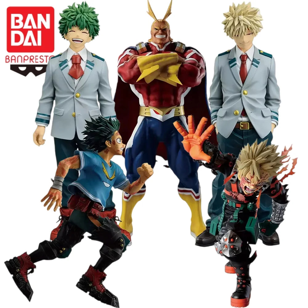 In Stock 100% Original  Ichiban Kuji Boku No Hero Academia Midoriya Izuku U.A. Koukou 1-A Bakugo Katsuki All Might
