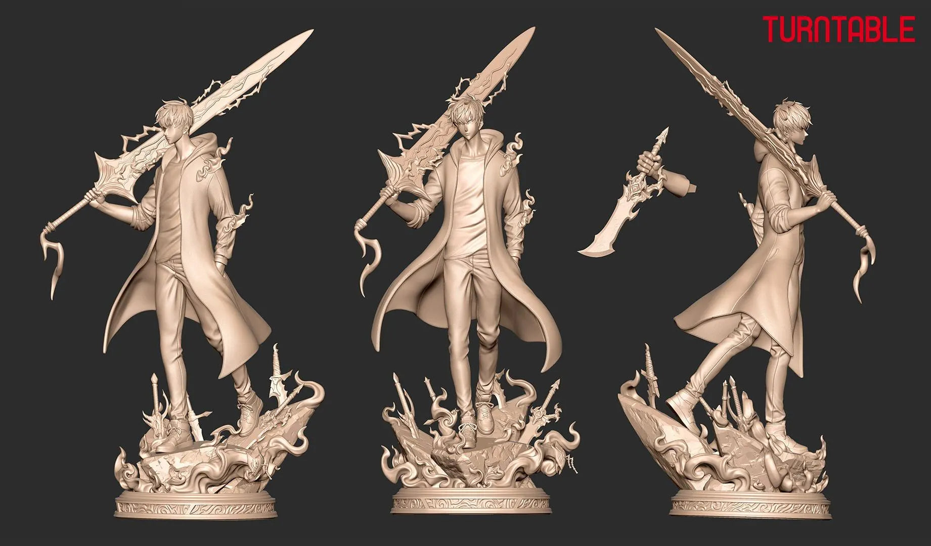 STL Model – High Quality Resin Printer 3D Diorama