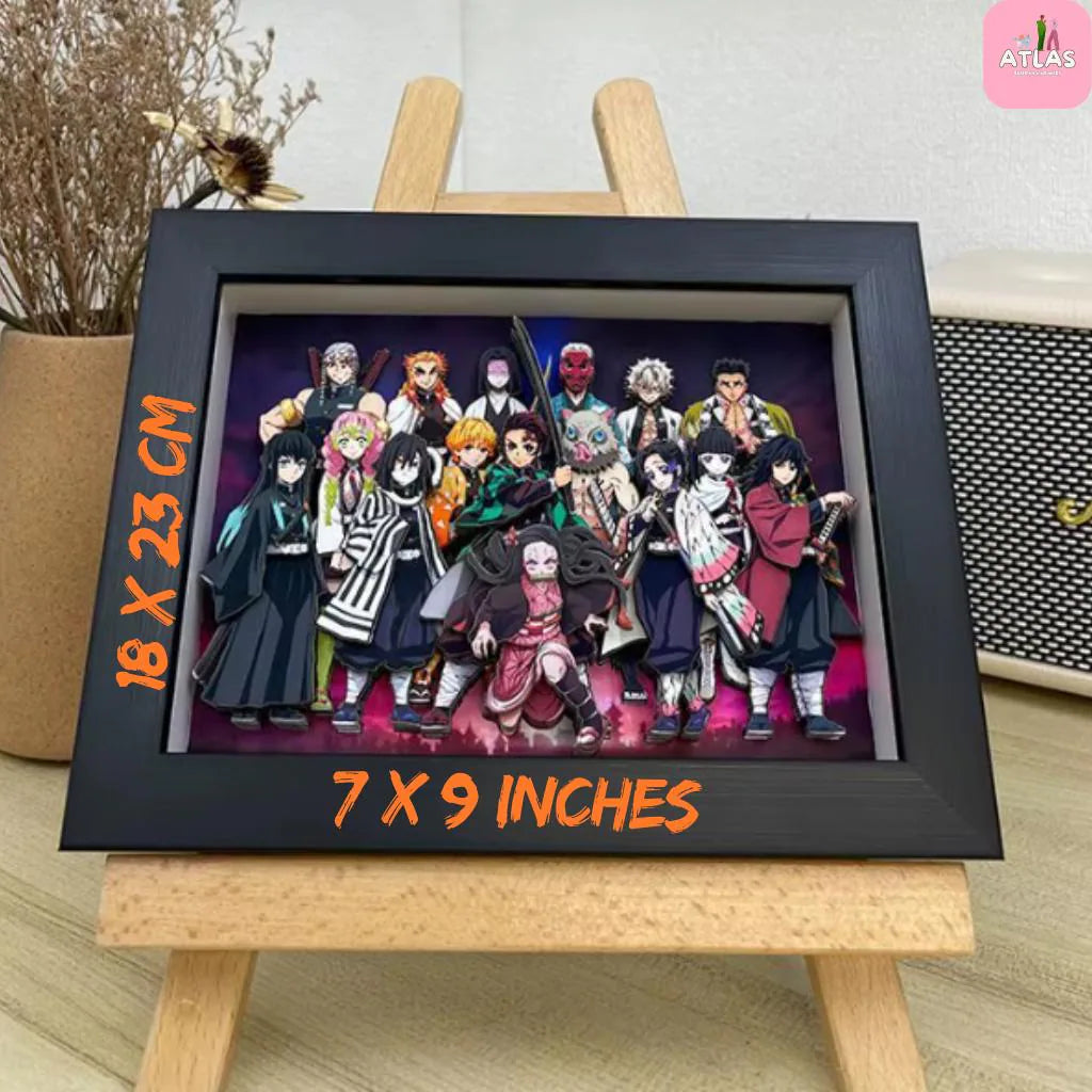 Handmade Demon Slayer Infinity Castle 3D Paper Art
