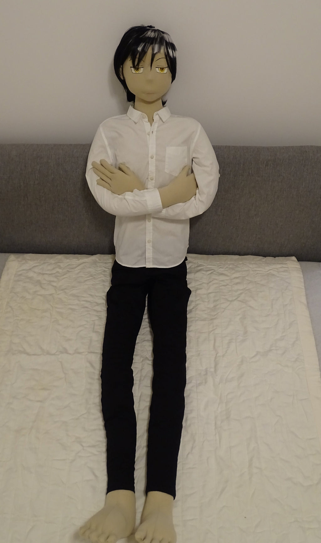 Life Size Male Anime Doll, Custom Male Anime Doll, Large Waldorf Doll