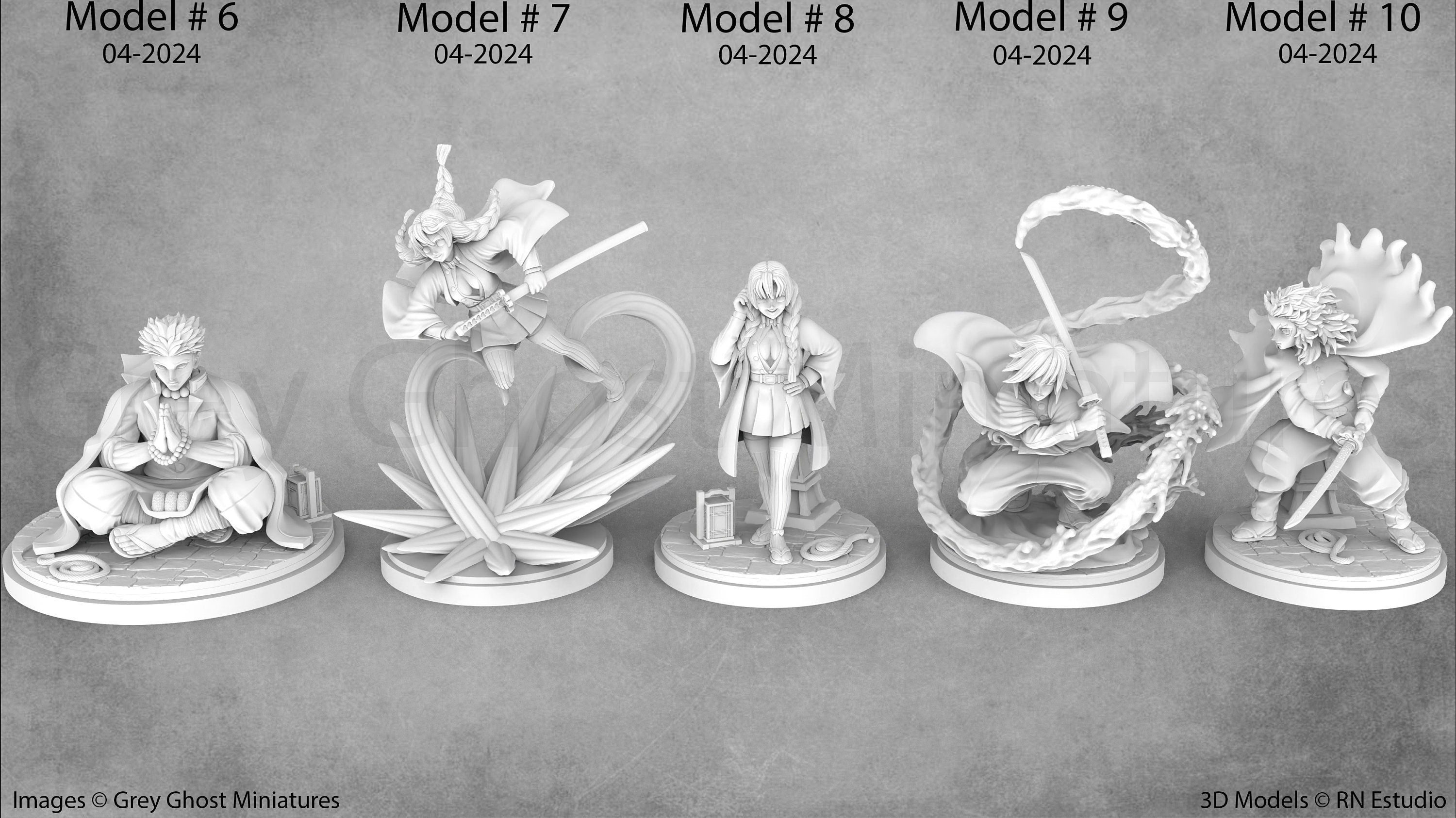 An Anime Series Inspired Miniatures | RN Estudio