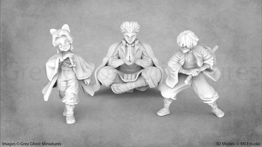 An Anime Series Inspired Miniatures | RN Estudio