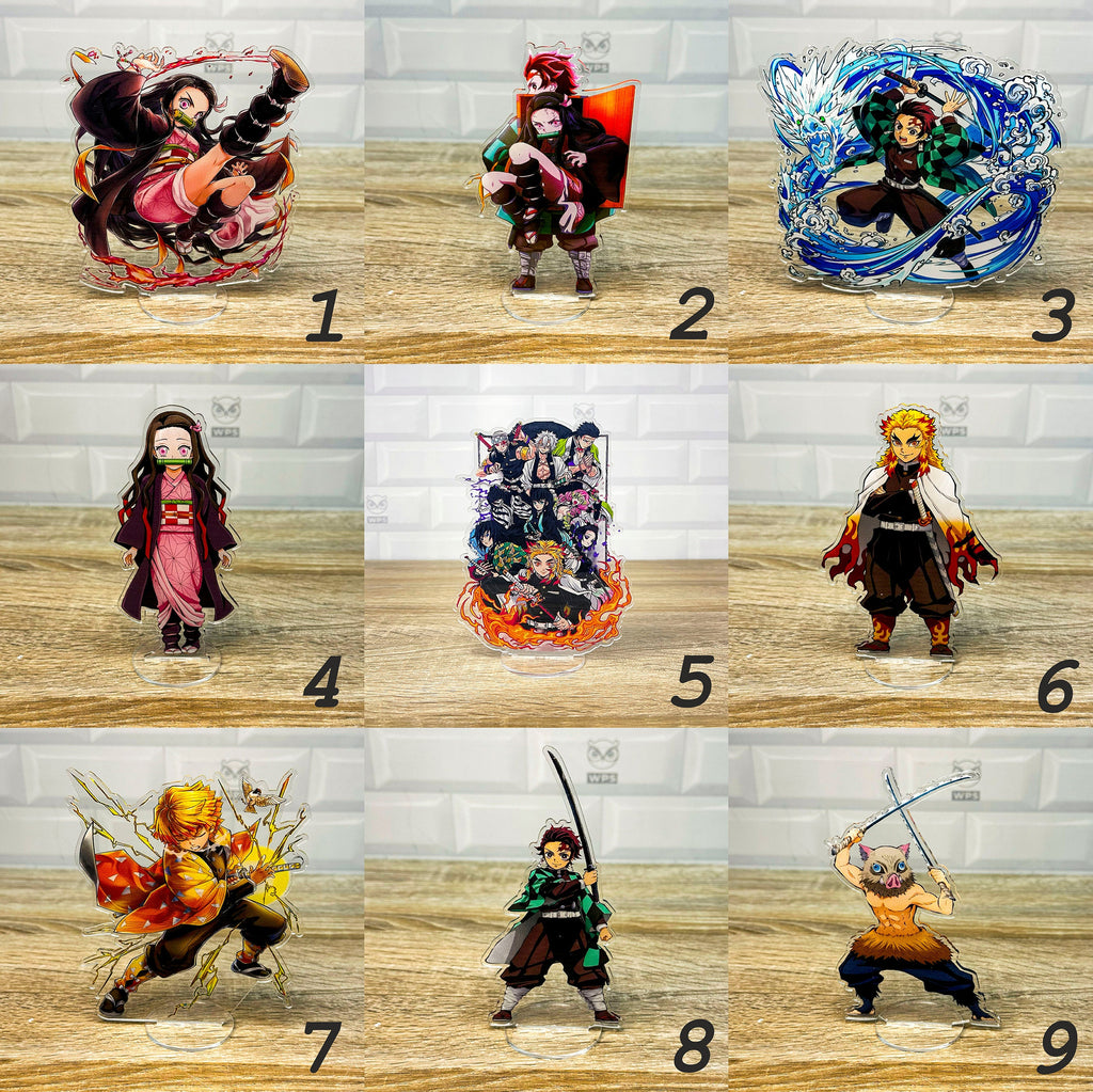 Anime Acrylic Stand Figure: Demon Slayer 6.5 Inch